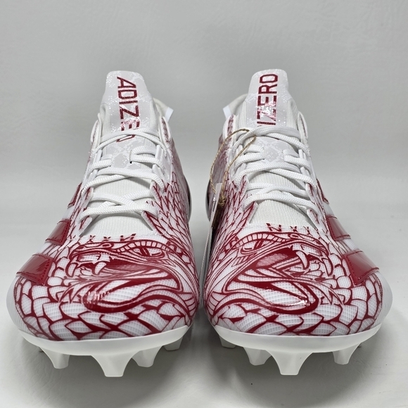 Adidas Adizero Electric Football Cleats Men\'s Size 11 Red / White IH8571 New main image 10